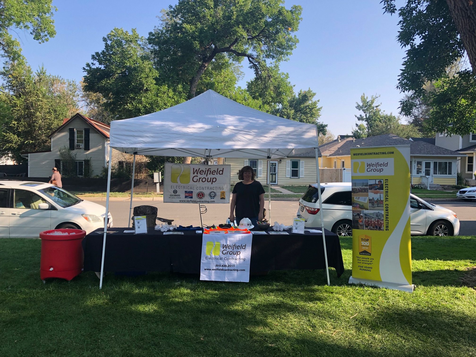 WEIFIELD DISPLAYS AT THE WINDSOR, COLORADO HARVEST FESTIVAL! Weifield