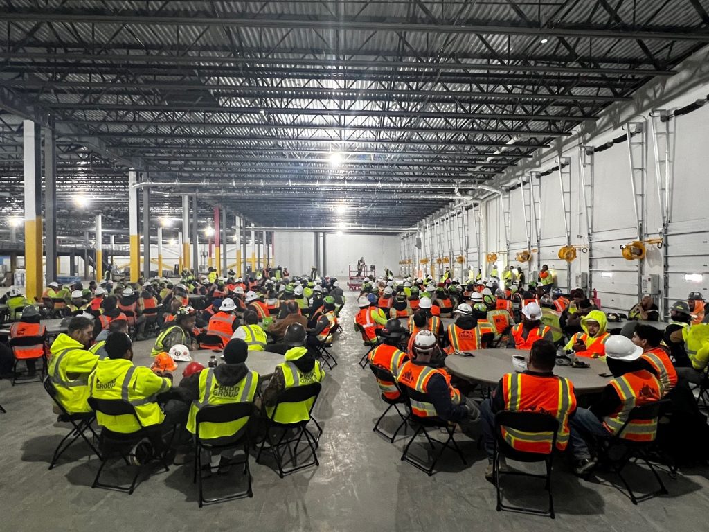 On March 22nd, Weifield held a Safety Stand Down Meeting at DEN9 (Project Sugar) with the entire team!