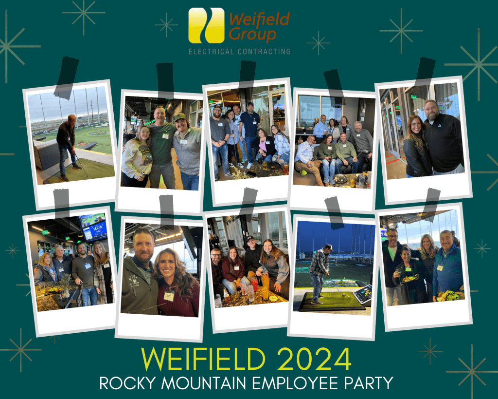 Last Saturday evening, April 20th, our Rocky Mountain Weifield employees had a fantastic time celebrating at our Employee Appreciation Party at Top Golf (Thornton, CO)!