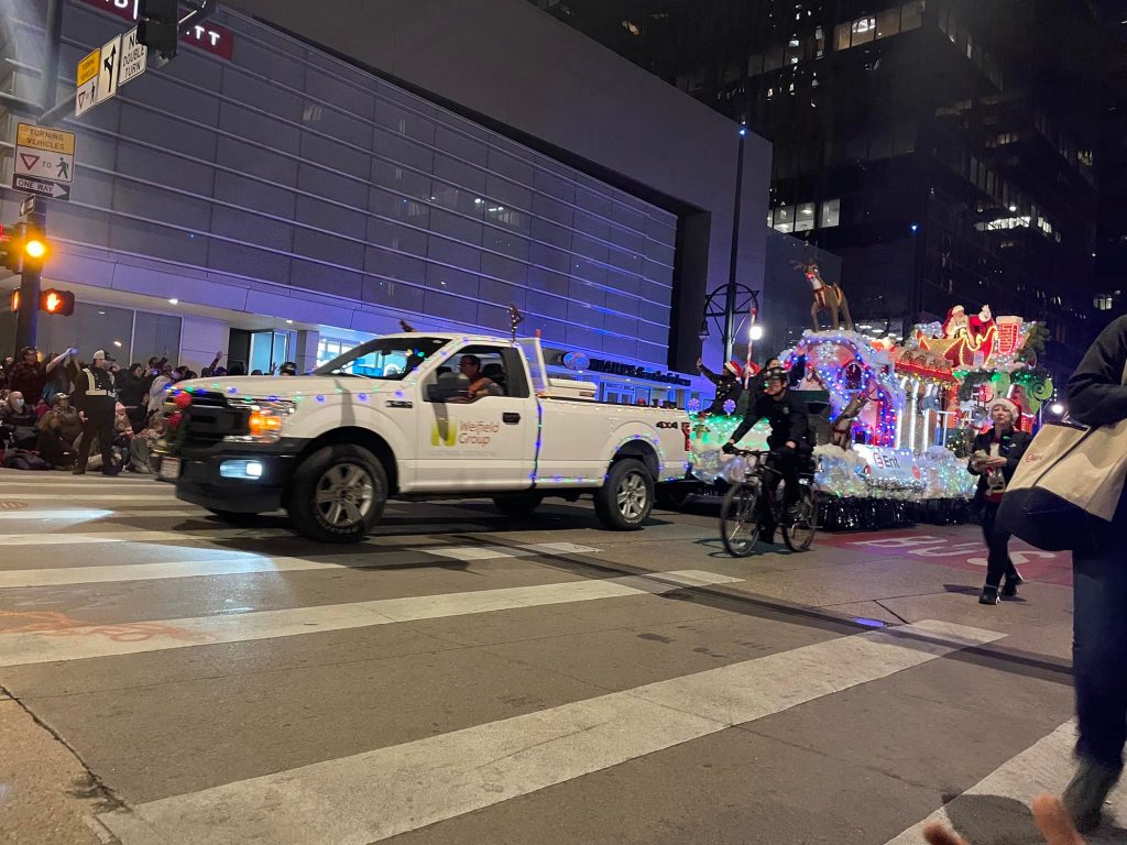 WEIFIELD PARTICIPATES IN 9NEWS PARADE OF LIGHTS! Weifield Electrical