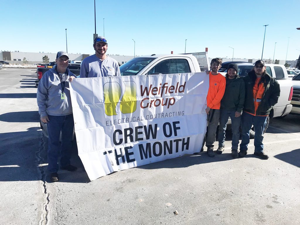 Congratulations to our Special Project division’s DEN3 team for being named Weifield’s December, 2022 Rocky Mountain Crew of the Month!