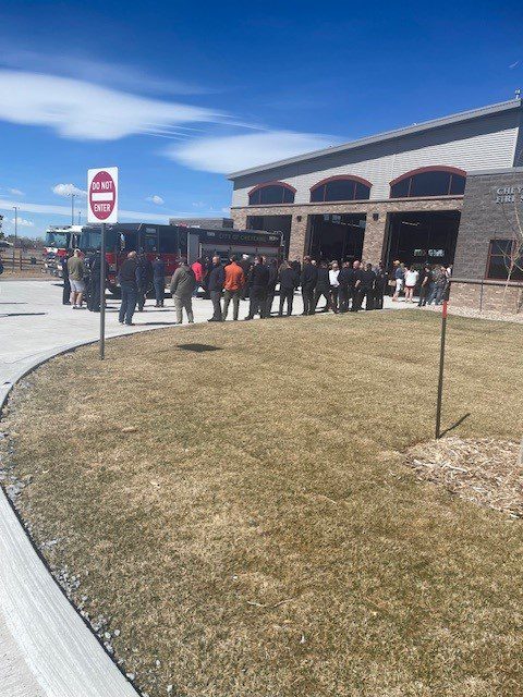 On Thursday, March 21st, Weifield attended the ribbon cutting ceremony at Cheyenne Emergency Rescue Facility Fire Station #5 in Wyoming!