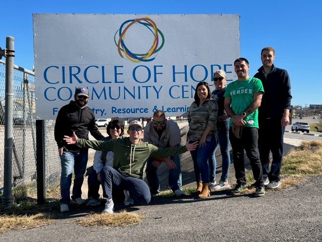 On Friday, January 13th, the Weifield Group Texas team volunteered with our neighbors at Circle of Hope in Pflugerville, TX! 
