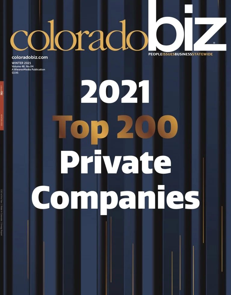 Each year, ColoradoBiz Magazine recognizes Colorado's Top 200 private companies – and once again, Weifield made the list for 2021! See details inside.