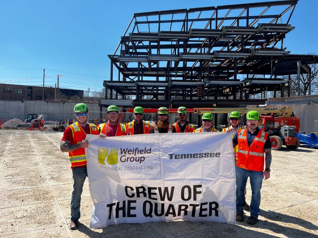 Congratulations to our Tennessee Vanderbilt South Endzone crew for being named our Q1-2024 Crew of the Quarter!