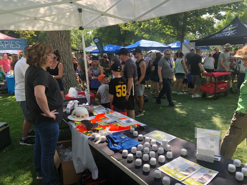 WEIFIELD DISPLAYS AT THE WINDSOR, COLORADO HARVEST FESTIVAL! Weifield