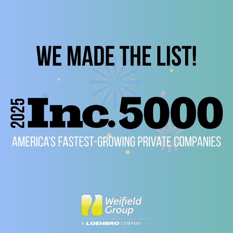 We’re excited to share that Weifield Group Contracting has made the 2025 Inc. 5000 list — the most prestigious ranking of the fastest-growing private companies in America!