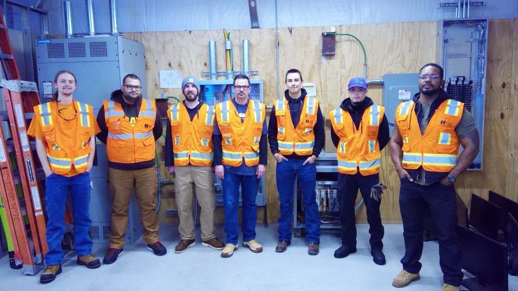 The Weifield Rocky Mountain Wyoming 1st Year Apprentice Boot Camp was held at the Centennial, Colorado warehouse on January 8th.