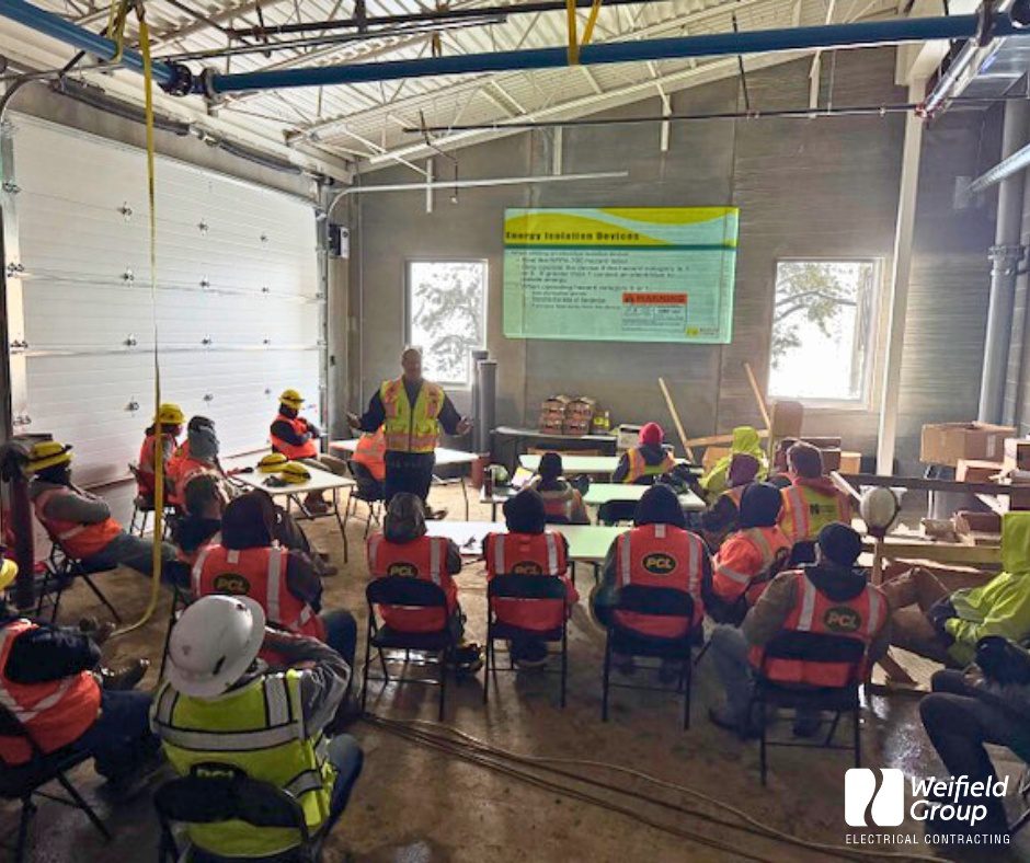 Our Pagosa Springs Project Snowball job, nearly 50 team members participated in a comprehensive LOTO (Lock Out, Tag Out) training led by Josh B.!