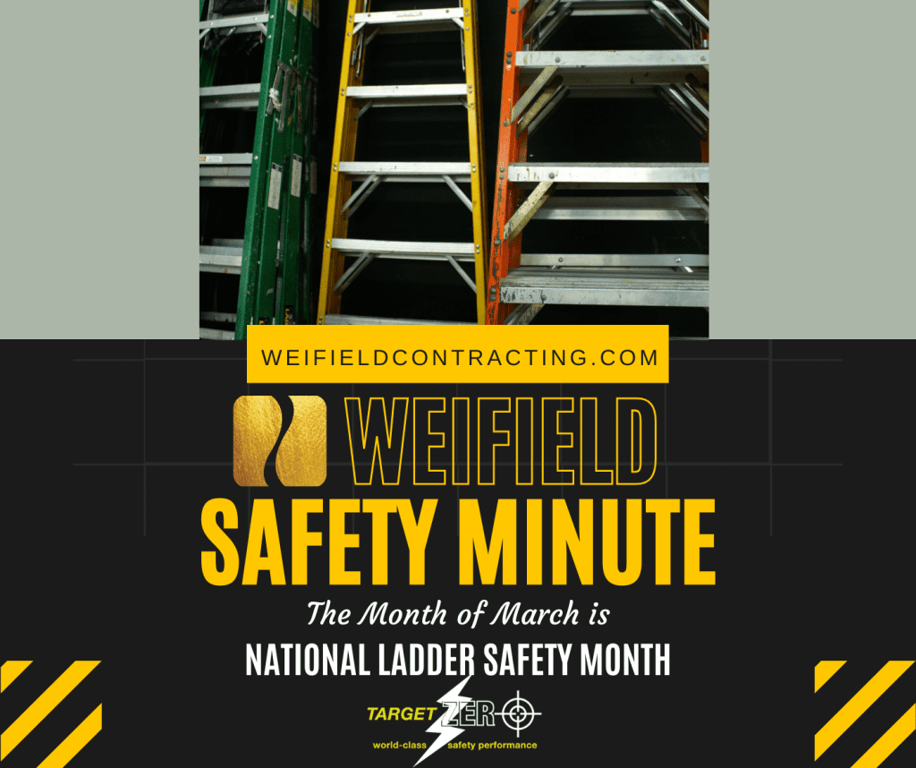 Ladders appear to be harmless - and yet thousands of people are killed or injured each year due to falls from a ladder or scaffolding work. See inside for helpful tips to keep in mind when using a ladder from Jack Cain, Chief Safety Officer!