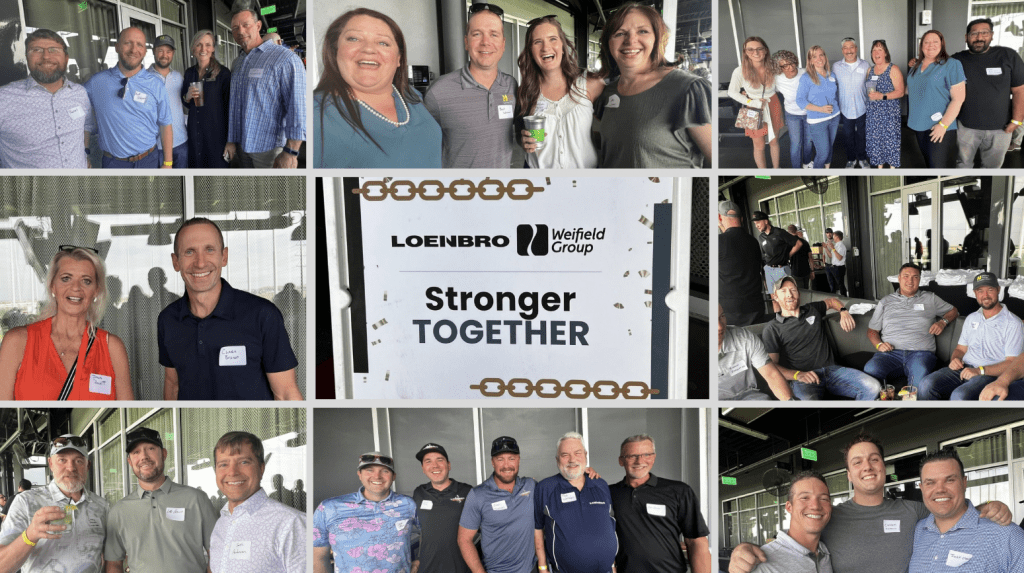 On Friday, August 15th, the Loenbro and Weifield Rocky Mountain teams came together at Topgolf to celebrate the recent acquisition!
