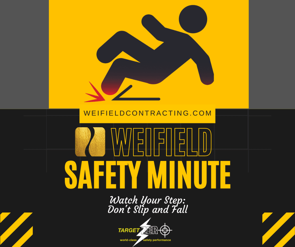 Slips and falls are one of the most frequent causes of accidents, both on and off the job. See inside for ways to prevent these accidents.
